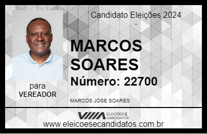 Candidato MARCOS SOARES 2024 - VALINHOS - Eleições