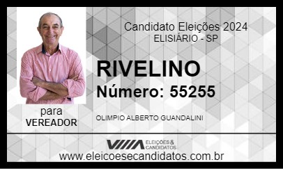 Candidato RIVELINO 2024 - ELISIÁRIO - Eleições