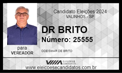 Candidato DR BRITO 2024 - VALINHOS - Eleições