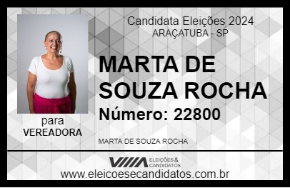 Candidato MARTINHA 2024 - ARAÇATUBA - Eleições