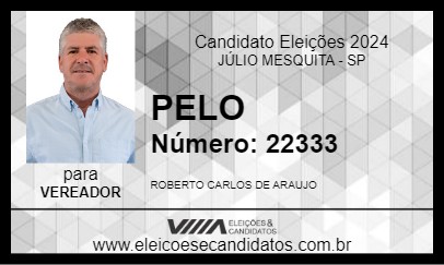 Candidato PELO 2024 - JÚLIO MESQUITA - Eleições