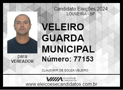 Candidato GUARDA VELEIRO 2024 - LOUVEIRA - Eleições