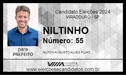 Candidato NILTINHO 2024 - VIRADOURO - Eleições