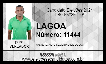 Candidato LAGOA 2024 - BRODOWSKI - Eleições