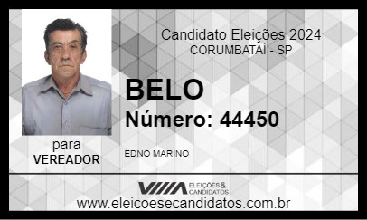 Candidato BELO 2024 - CORUMBATAÍ - Eleições