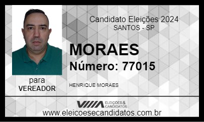 Candidato MORAES 2024 - SANTOS - Eleições