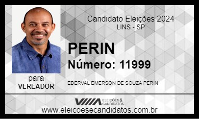 Candidato PERIN 2024 - LINS - Eleições