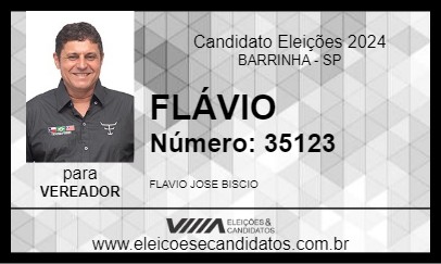 Candidato FLÁVIO 2024 - BARRINHA - Eleições