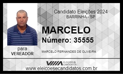 Candidato MARCELO 2024 - BARRINHA - Eleições