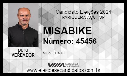 Candidato MISABIKE 2024 - PARIQUERA-AÇU - Eleições