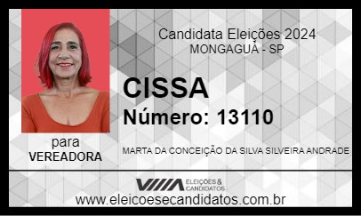 Candidato CISSA 2024 - MONGAGUÁ - Eleições