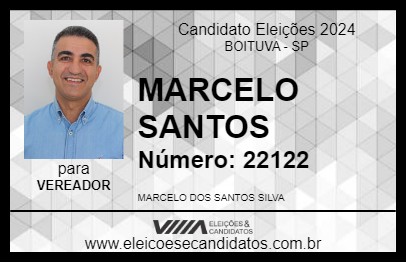 Candidato MARCELO SANTOS 2024 - BOITUVA - Eleições