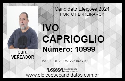 Candidato IVO E AMIGOS PRÓ DEFICIENTES 2024 - PORTO FERREIRA - Eleições