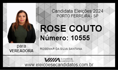 Candidato ROSE COUTO 2024 - PORTO FERREIRA - Eleições