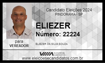 Candidato ELIEZER 2024 - PINDORAMA - Eleições