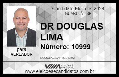 Candidato DR DOUGLAS LIMA 2024 - GUARUJÁ - Eleições