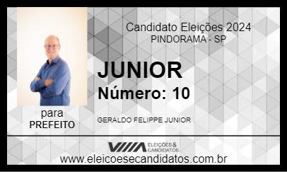 Candidato JUNIOR 2024 - PINDORAMA - Eleições