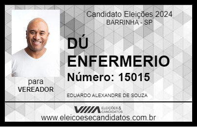 Candidato DÚ ENFERMEIRO 2024 - BARRINHA - Eleições