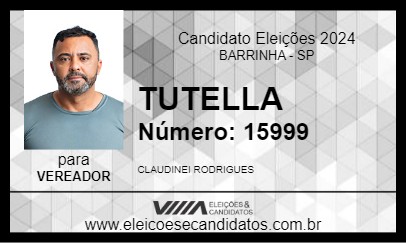 Candidato TUTELLA 2024 - BARRINHA - Eleições