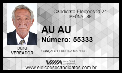 Candidato AU AU 2024 - IPEÚNA - Eleições