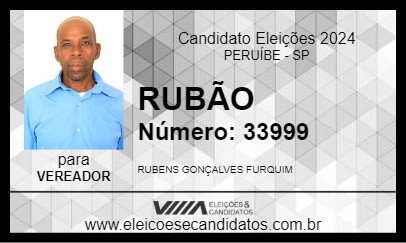 Candidato RUBÃO 2024 - PERUÍBE - Eleições