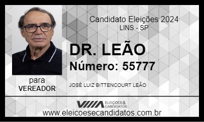 Candidato DR. LEÃO 2024 - LINS - Eleições