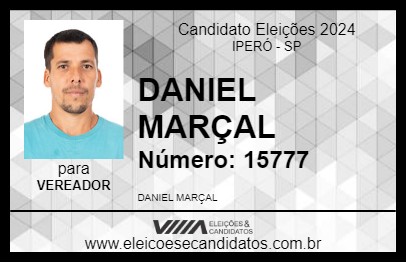 Candidato DANIEL MARÇAL 2024 - IPERÓ - Eleições