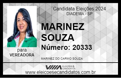 Candidato MARINEZ SOUZA 2024 - DIADEMA - Eleições