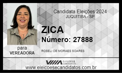 Candidato ZICA 2024 - JUQUITIBA - Eleições