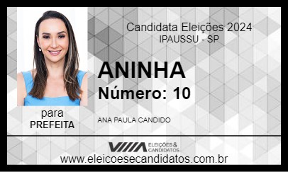 Candidato ANINHA 2024 - IPAUSSU - Eleições