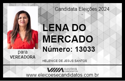 Candidato LENA DO MERCADO 2024 - PIRACICABA - Eleições