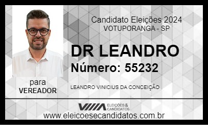 Candidato DR LEANDRO 2024 - VOTUPORANGA - Eleições