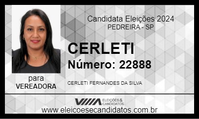 Candidato CERLETI 2024 - PEDREIRA - Eleições