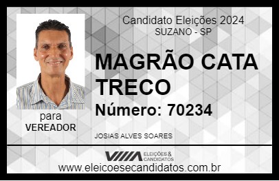 Candidato MAGRÃO CATA TRECO 2024 - SUZANO - Eleições