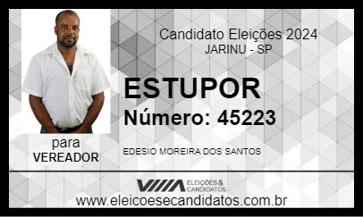 Candidato ESTUPOR 2024 - JARINU - Eleições