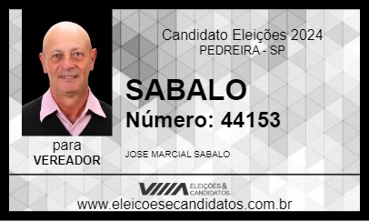 Candidato SABALLO 2024 - PEDREIRA - Eleições