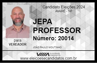 Candidato JEPA PROFESSOR 2024 - AVARÉ - Eleições