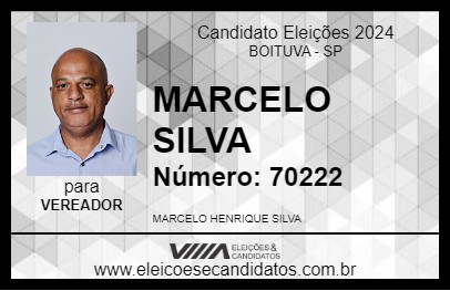 Candidato MARCELO SILVA 2024 - BOITUVA - Eleições