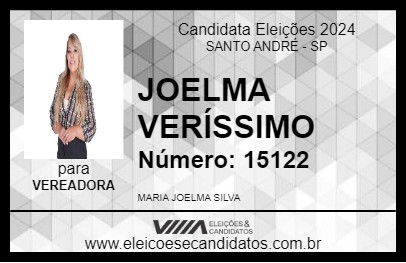 Candidato JOELMA VERÍSSIMO 2024 - SANTO ANDRÉ - Eleições