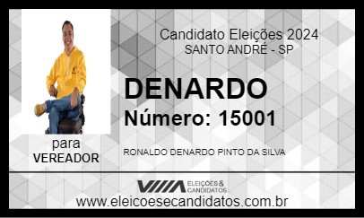 Candidato DENARDO 2024 - SANTO ANDRÉ - Eleições