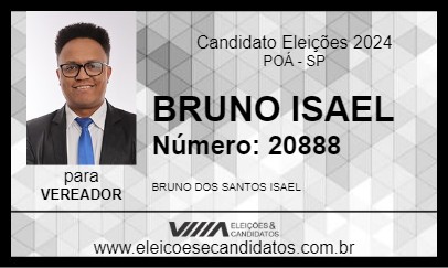 Candidato BRUNO ISAEL 2024 - POÁ - Eleições