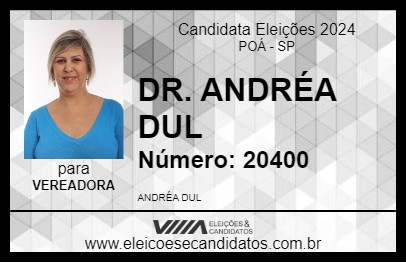 Candidato DR. ANDRÉA DUL 2024 - POÁ - Eleições