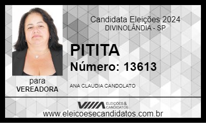 Candidato PITITA 2024 - DIVINOLÂNDIA - Eleições