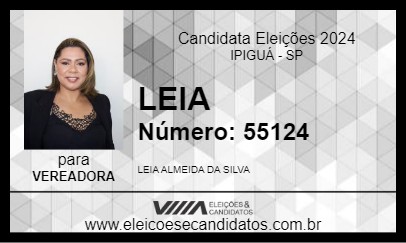 Candidato LEIA 2024 - IPIGUÁ - Eleições