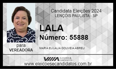 Candidato LALA 2024 - LENÇÓIS PAULISTA - Eleições