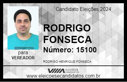 Candidato RODRIGO FONSECA  2024 - LENÇÓIS PAULISTA - Eleições