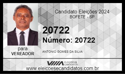 Candidato TONY BRASIL 2024 - BOFETE - Eleições