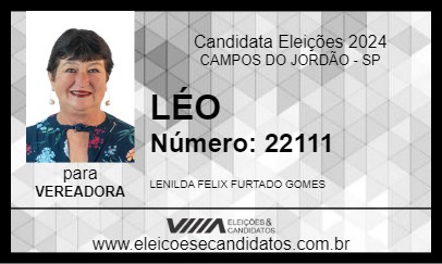 Candidato LÉO 2024 - CAMPOS DO JORDÃO - Eleições