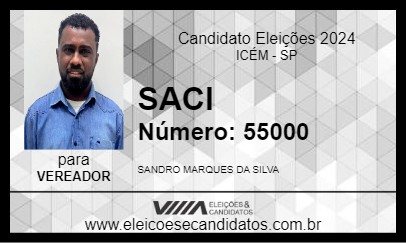 Candidato SACI 2024 - ICÉM - Eleições