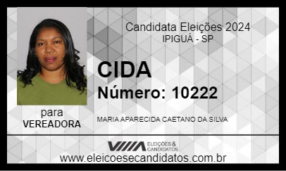 Candidato CIDA 2024 - IPIGUÁ - Eleições